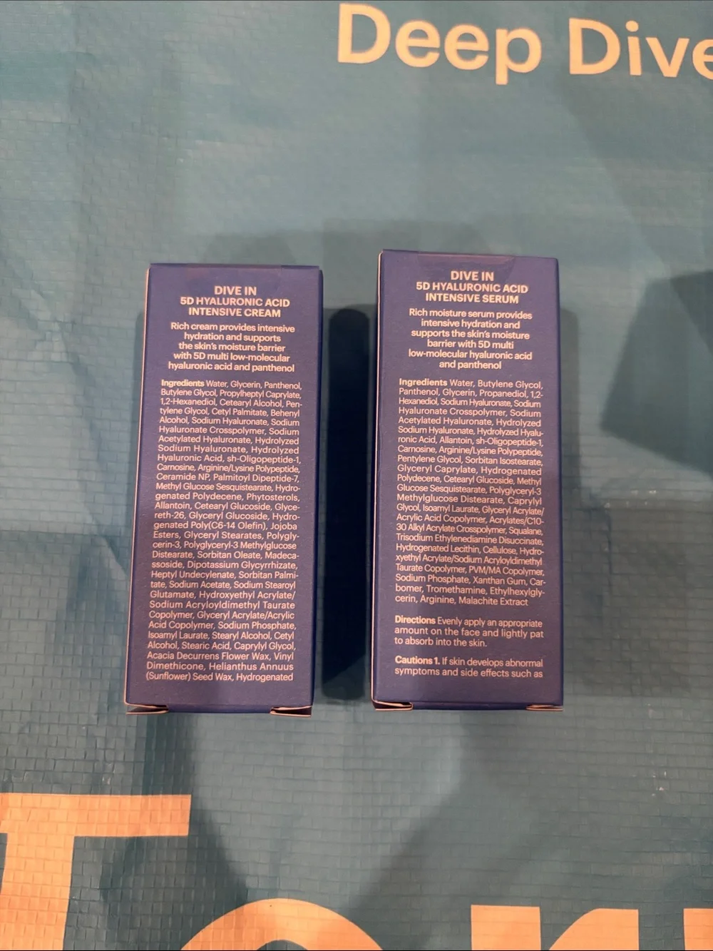 NIB Sealed Korean Beauty Brand Torriden Kit, Hyaluronic Acid Serum, Cream & Tote